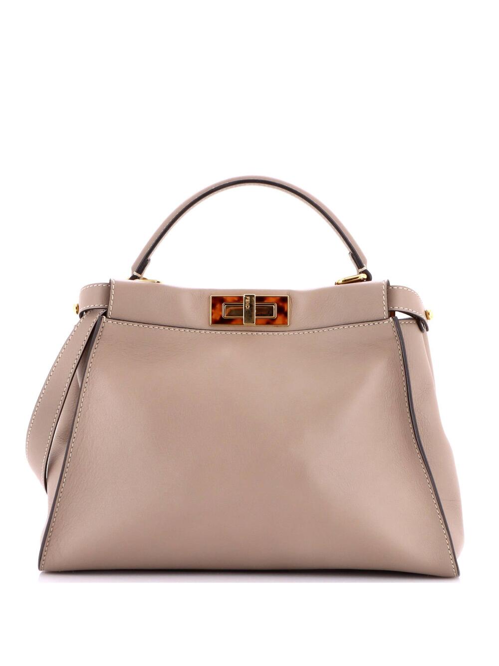 Fendi Peekaboo Bag Leather With #366688F19B